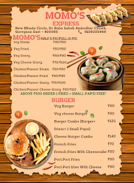 Momo's Express menu 1