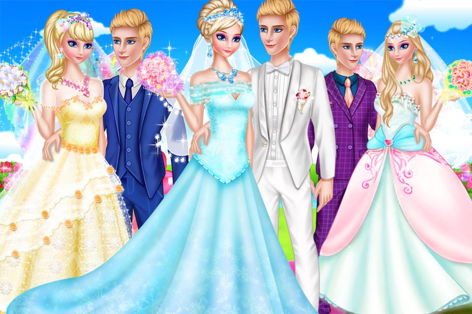 Android application Wedding Makeover &amp; Dress Up screenshort