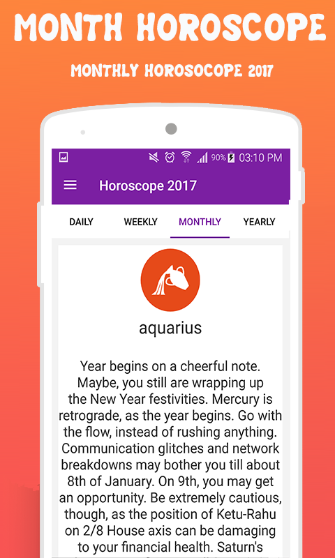    Horoscope 2017- screenshot  