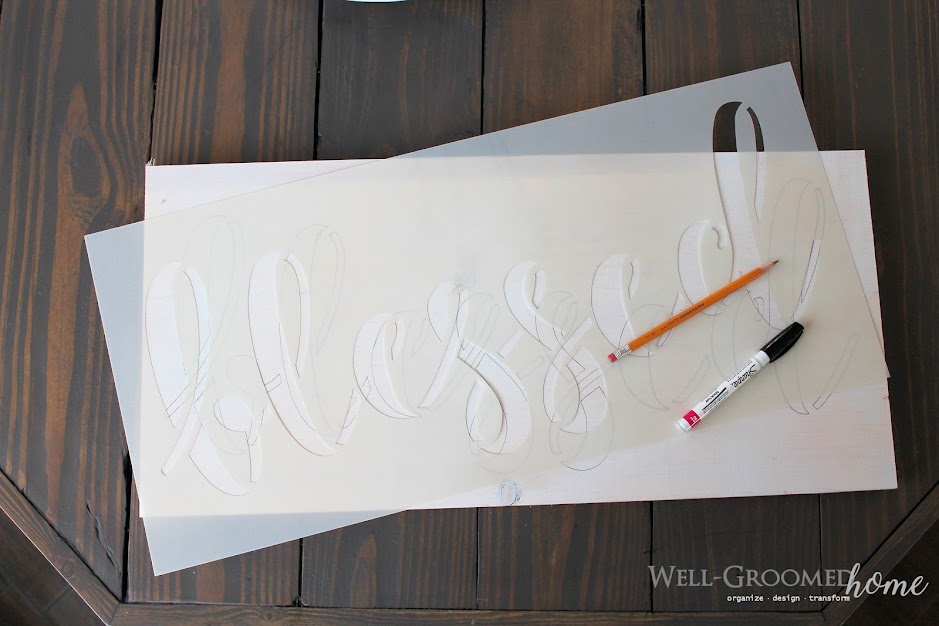 Well-Groomed Home Blog: How to Make a Farmhouse Sign