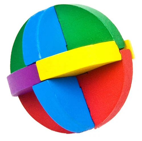 Casse-tête Luban Kongming Lock en bois, défi de logique pour enfants et adultes, améliore la patience et la réflexion, un jeu amusant.