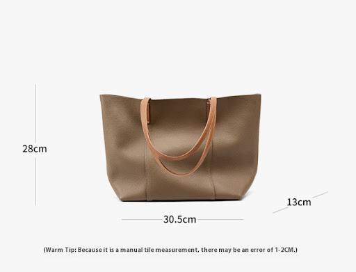 Title 1, Handmade First Layer Cowhide Tote Bag for Women...