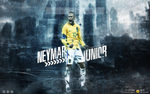 Neymar HD Backgrounds Tab