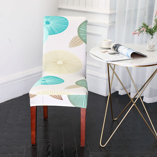 Title 18, Anti-fouling elastic chair cover with printing,...
