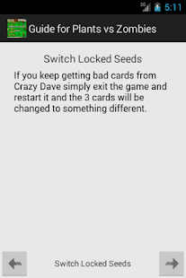 Guide for Plants vs Zombies Screenshots 1