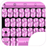 Keyboard Theme Metallic Fuxia icon