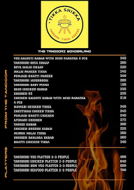 Tikka Shikka menu 2
