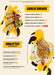 Brewbakes Cafe menu 1