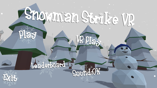 Snowman Strike VR