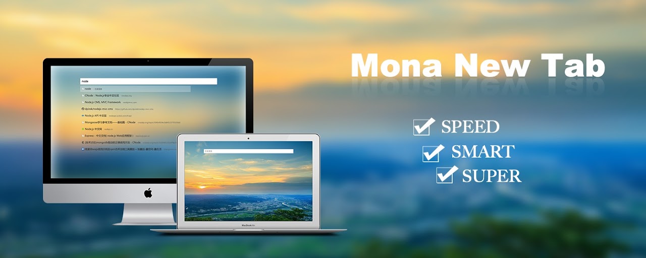 Mona New Tab Preview image 2