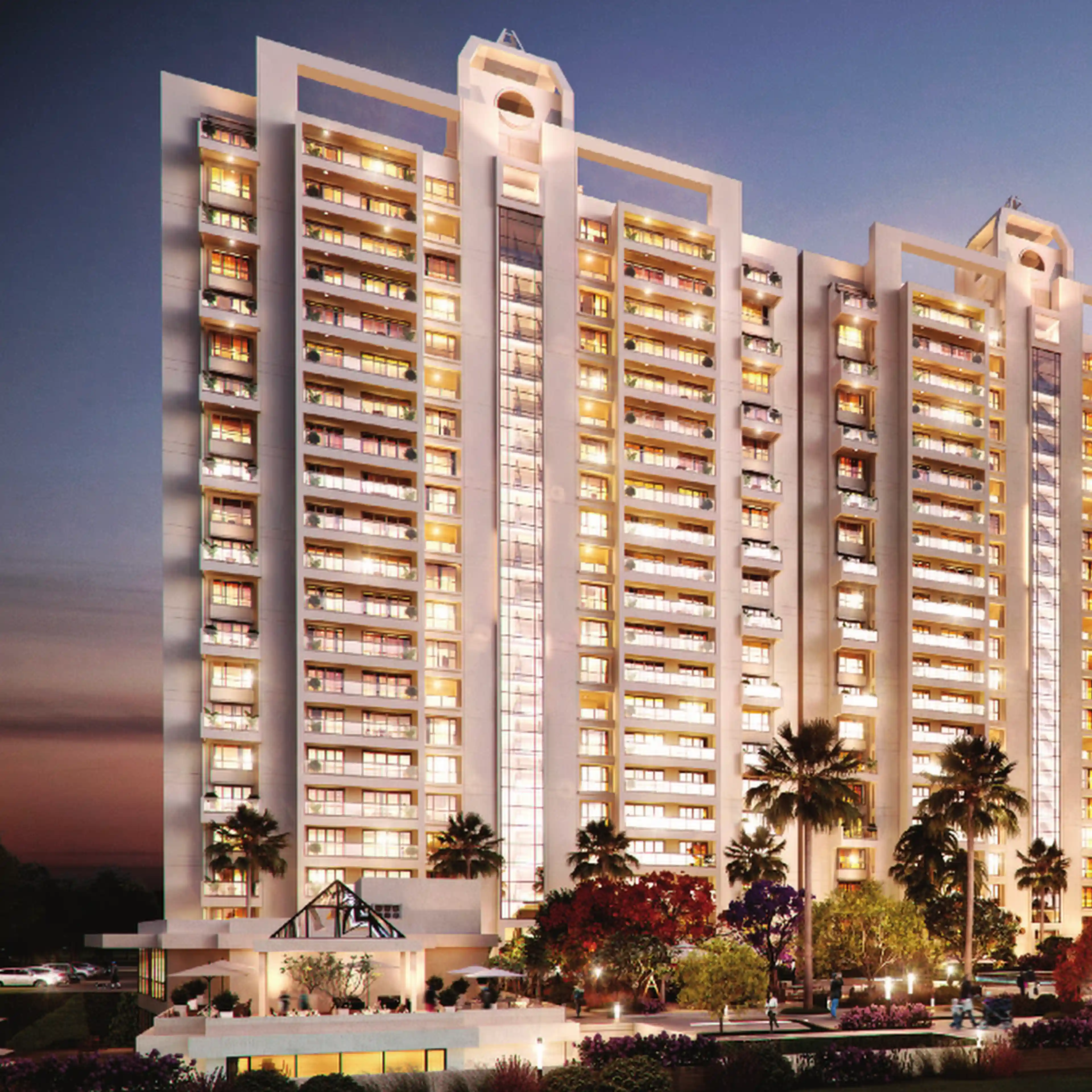 Panchshil Eon Water Front-elevation-4