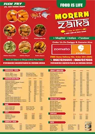 Modern Zaika menu 4