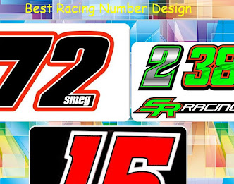 Best Racing Number Design poster 1