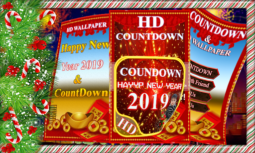 Happy New Year Countdown 2019 - HD Counter