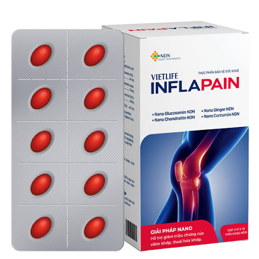 Vietlife Inflapain (Hộp 3 vỉ x 10 viên).Vietlife-duoc-ban-tai-TẠP HOÁ QUÊ NHÀ