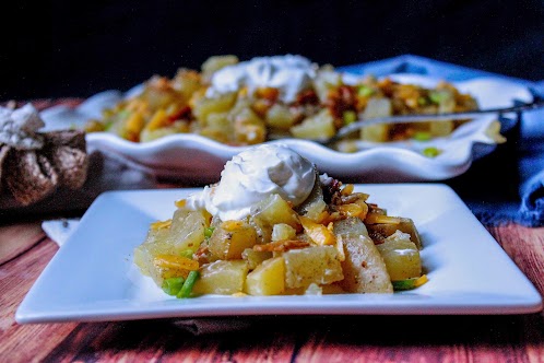 Loaded Potatoes Grill Style