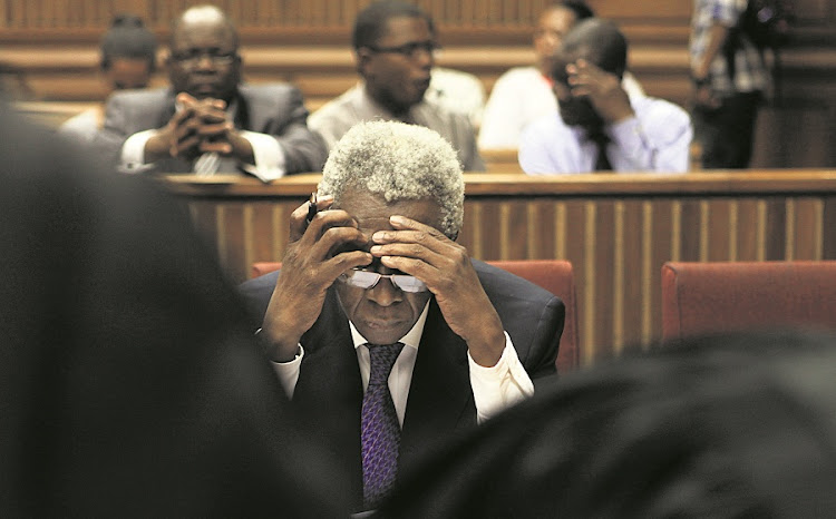 Judge Nkola Motata is pictured at the Johannesburg High Court in this September 11 2010 file photo. Picture: MARIANNE SCHWANKHART/THE TIMES