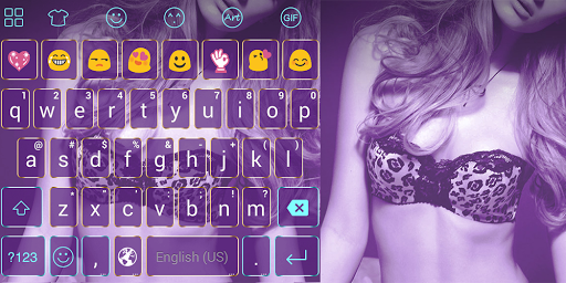 Emoji Keyboard-Sexy Girl