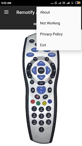 Tata Sky HD Remote