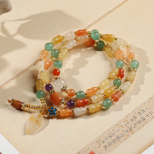 Title 3, Ethnic Style Natural Jinsi Jade Bracelet Xinjia...