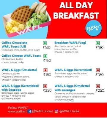 Wafl menu 