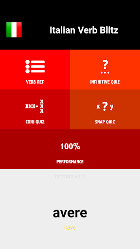 Italian Verb Blitz