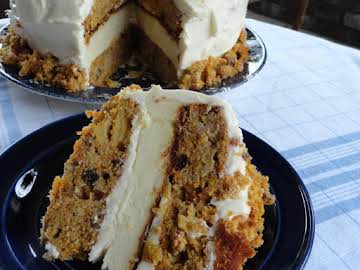 Skyscraper Carrot Cake/Cheesecake