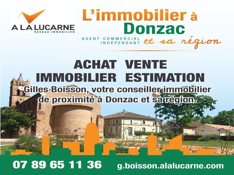 Vente terrain  1100 m² à Donzac (82340), 24 000 €