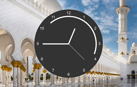 Prayer Times Chrome Extension Preview image 0