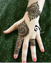 Simple Gol Tiki Mandala Mehndi Designs For Girls Applications