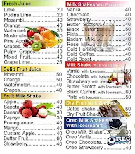 Sri Ganesh Fruit Juice & Condiments menu 6