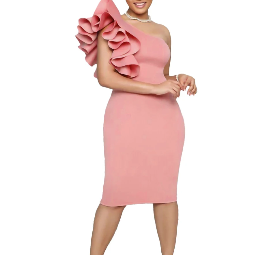 Title 4, Damen Bodycon-Kleid, transparent, elegant, für ...