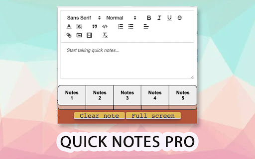 Quick Notes Pro