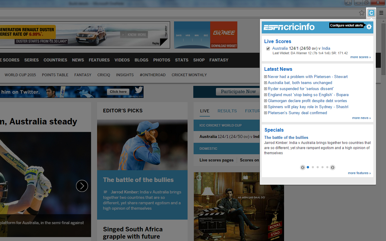 ESPNCricinfo Preview image 3