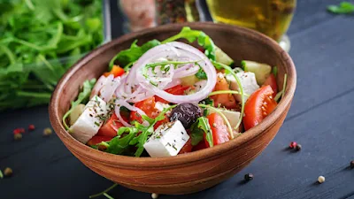 Fresh And Healthy Salad