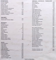 Hotel Angel's Ark menu 4