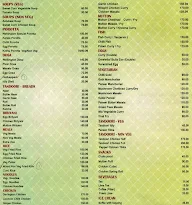 Coonoor Ramachandra menu 1