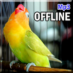 Cover Image of Download Kicau Lovebird Offline Mp3 1.5 APK