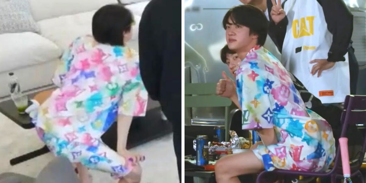 ARMYs Are Convinced This Outfit Does Something To BTS's Jin - Koreaboo