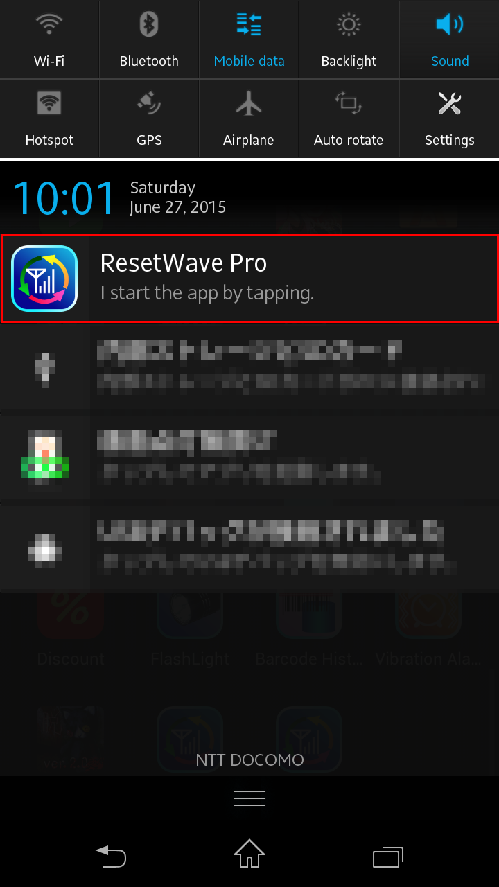 Radio reset Pro Screen 3