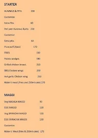 Doner Xpress menu 1