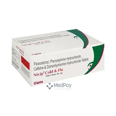 Nicip Cold And Flu Tab - 10