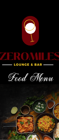 Zero Miles Lounge And Bar menu 1