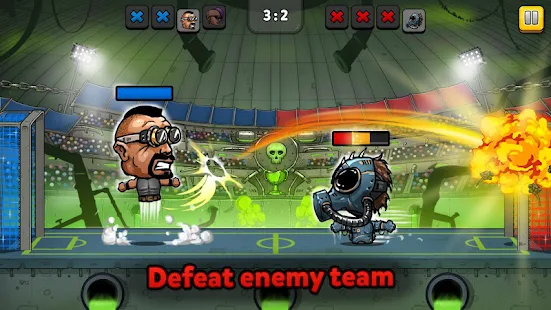   ⚽ Puppet Football Fighters - Steampunk Soccer ?- screenshot thumbnail   