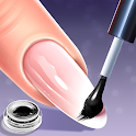 Nail Salon Fashion Makeup Game icon