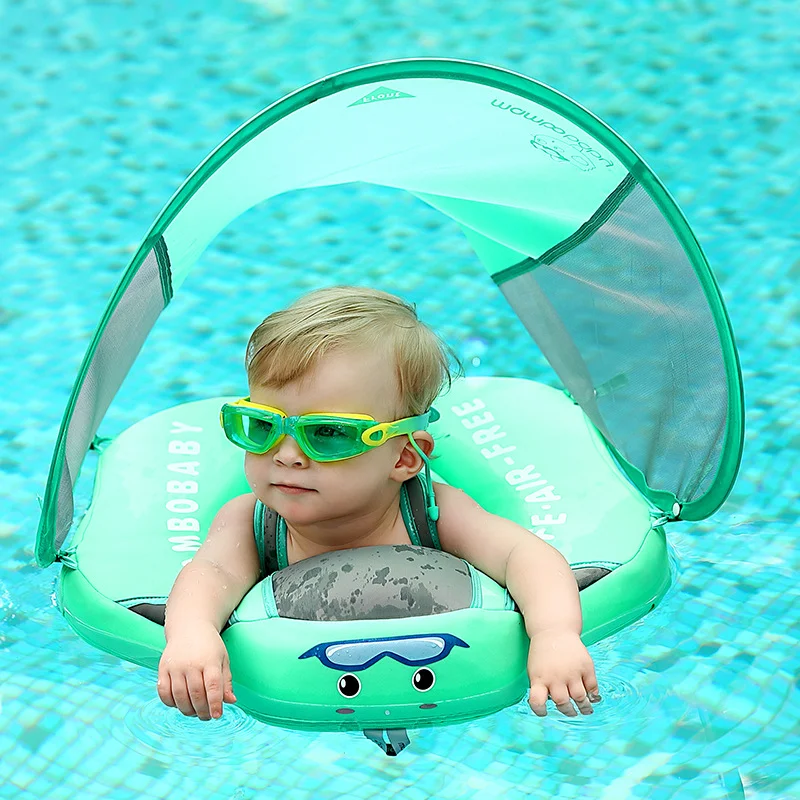 Collier de natation pour bébé non gonflable Baignade sécurisée et confortable pour votre bébé, utilisable dès la naissance, facile à utiliser et à transporter.
