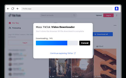 Mass Tiktok Video Downloader