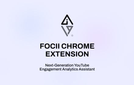 FOCII YouTube small promo image