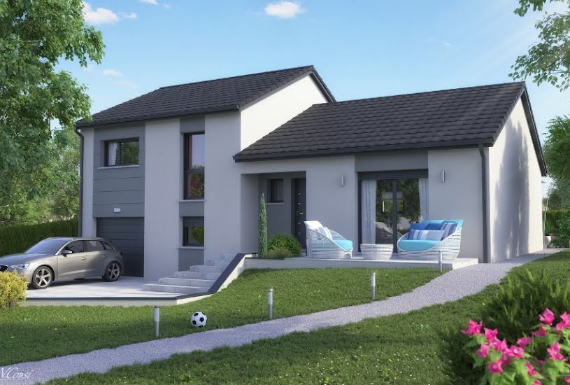  Vente Terrain + Maison - Terrain : 498m² - Maison : 101m² à Waldwisse (57480) 