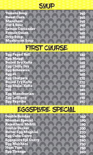 Eggsplore menu 1